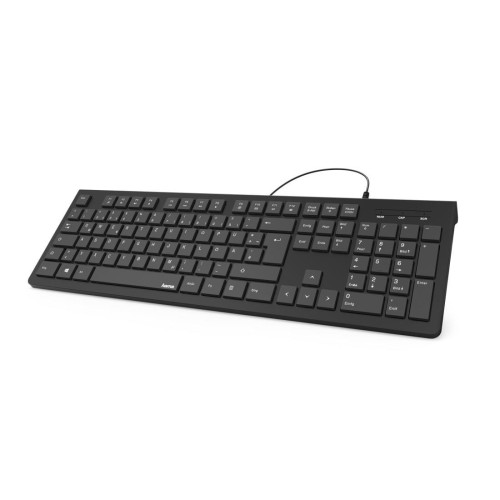 Klawiatura przewodowa Hama KC-200, czarna - 1212276
