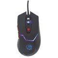 Mysz przewodowa Manhattan 2400dpi Gamingowa optyczna czarna - 1405075