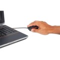 Mysz przewodowa Manhattan 2400dpi Gamingowa optyczna czarna - 1405077