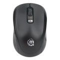 Mysz bezprzewodowa Manhattan 1600dpi optyczna czarna - 1405055