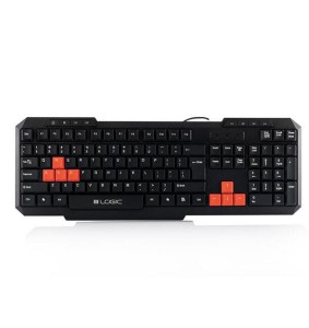 Klawiatura przewodowa LOGIC LK-21 czarna