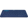 Klawiatura bezprzewodowa Logitech K380 Multi-Device Bluetooth niebieska - 1404359