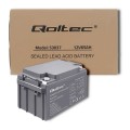 Akumulator AGM Qoltec | 12V | 65Ah | max.19.5A - 1135633