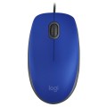 Mysz przewodowa Logitech M110 Silent optyczna niebieska - 1128073