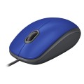 Mysz przewodowa Logitech M110 Silent optyczna niebieska - 1128075