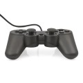 Gamepad przewodowy Msonic USB z funkcją wibracji MN3329BK czarny - 1404705