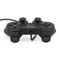 Gamepad przewodowy Msonic USB z funkcją wibracji MN3329BK czarny - 1404709