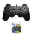 Gamepad przewodowy Msonic USB z funkcją wibracji MN3329BK czarny - 984984