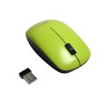 Mysz bezprzewodowa Msonic MX707G optyczna 3 przyciski 1000dpi zielona - 984986