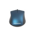 Mysz bezprzewodowa Modecom MC-WM10S SILENT optyczna niebieska - 929854