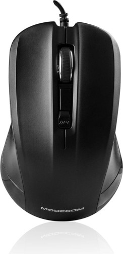 Mysz przewodowa Modecom M9.1 optyczna czarna - 1067455