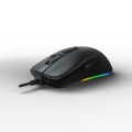 Mysz przewodowa AOC GM300B Pixart PMW3327 RGB 6200 DPI czarna - 1403108