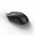 Mysz przewodowa AOC GM300B Pixart PMW3327 RGB 6200 DPI czarna - 1403109