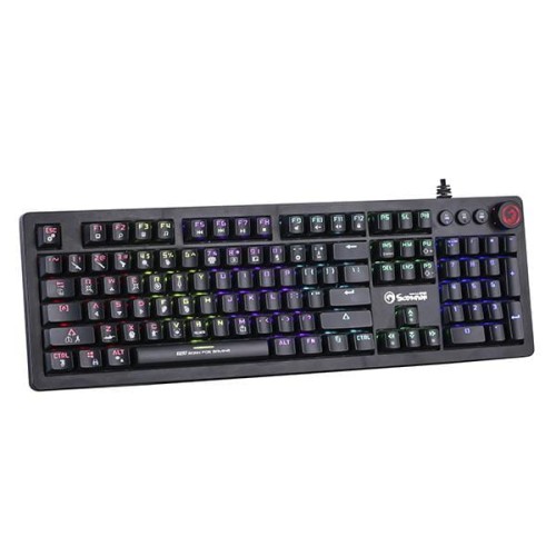 Klawiatura przewodowa Marvo KG917 Mechaniczna Gaming LED - 985114