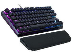Klawiatura przewodowa Cooler Master Masterkeys MK 730 RGB Cherry MX Brown Gaming czarna