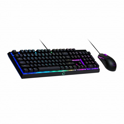 Zestaw przewodowy klawiatura + mysz Cooler Master MS110 Gaming czarny - 783227