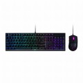 Zestaw przewodowy klawiatura + mysz Cooler Master MS110 Gaming czarny - 783228