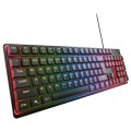 Klawiatura przewodowa NOXO Fusionlight Gaming, przewodowa, podświetlenie Rainbow - 1405134