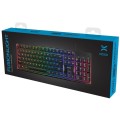 Klawiatura przewodowa NOXO Fusionlight Gaming, przewodowa, podświetlenie Rainbow - 1405139