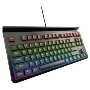 Klawiatura przewodowa NOXO Specter Gaming, mechaniczna, TKL, BLUE SWITCH, podświetlenie Rainbow