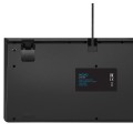 Klawiatura przewodowa NOXO Specter Gaming, mechaniczna, TKL, BLUE SWITCH, podświetlenie Rainbow - 1405145