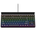 Klawiatura przewodowa NOXO Specter Gaming, mechaniczna, TKL, BLUE SWITCH, podświetlenie Rainbow - 985167