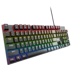 Klawiatura przewodowa NOXO Retaliation Gaming, mechaniczna, BLUE SWITCH, podświetlenie Rainbow