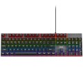 Klawiatura przewodowa NOXO Retaliation Gaming, mechaniczna, BLUE SWITCH, podświetlenie Rainbow - 1405150