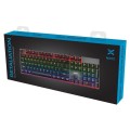Klawiatura przewodowa NOXO Retaliation Gaming, mechaniczna, BLUE SWITCH, podświetlenie Rainbow - 1405153