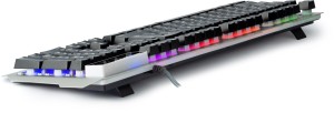 Klawiatura przewodowa Defender METAL HUNTER GK-140L podświetlana gaming+gra Crossout