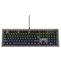 Klawiatura przewodowa NOXO Conqueror Gaming, mechaniczna, BLUE SWITCH, podświetlenie Rainbow - 1405164