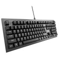 Klawiatura przewodowa NOXO Conqueror Gaming, mechaniczna, BLUE SWITCH, podświetlenie Rainbow - 1405166