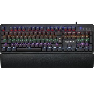 Klawiatura przewodowa Defender REBORN GK-165DL MECHANICZNA podświetlana gaming + gra CROSSOUT