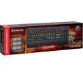Klawiatura przewodowa Defender REBORN GK-165DL MECHANICZNA podświetlana gaming + gra CROSSOUT - 1029259