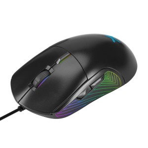 Mysz przewodowa NOXO Scourge Gaming, z podświetleniem