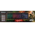 Klawiatura przewodowa Defender ARX GK-196L podświetlana gaming - 1029161