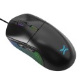 Mysz przewodowa NOXO Scourge Gaming, z podświetleniem - 985172