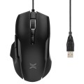 Mysz przewodowa NOXO Deviator Gaming, Sunplus 199, 800-6400 DPI, z podświetleniem RGB - 1405224