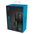 Mysz przewodowa NOXO Deviator Gaming, Sunplus 199, 800-6400 DPI, z podświetleniem RGB - 1405227