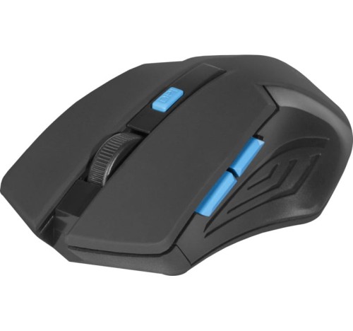 Mysz bezprzewodowa Defender ACCURA MM-275 optyczna 1600dpi 6P czarno-niebieska - 954032