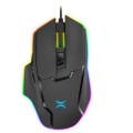 Mysz przewodowa NOXO Vex Gaming, Sunplus 199, 800-7000 DPI, z podświetleniem RGB i pamięcią - 1405235