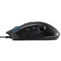 Mysz przewodowa NOXO Nightmare Gaming, Pixart 3325, 400-5000 DPI, z regulowaną wagą, podświetleniem RGB i pamięcią - 1405249