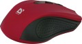 Mysz bezprzewodowa Defender ACCURA MM-935 optyczna 1600dpi 4P czerwona - 878437