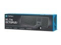 Zestaw bezprzewodowy klawiatura + mysz Natec Octopus Bluetooth + USB aluminium - 1405427