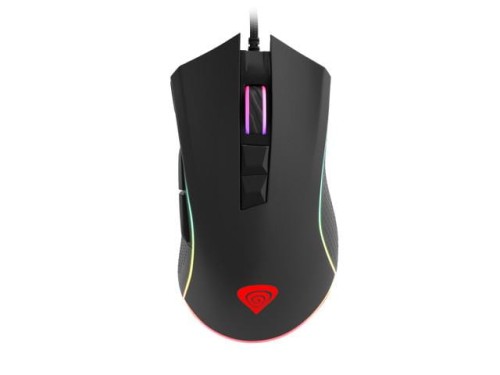 Mysz przewodowa Genesis Krypton 770 optyczna Gaming 12000DPI czarna - 985201