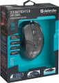 Mysz przewodowa Defender DOOM FIGHTER GM-260L 3200dpi 6P + podkładka Gaming + GRA - 878330