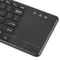Klawiatura bezprzewodowa Perixx PERIBOARD-716 III + touchpad czarna - 1405830
