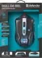 Mysz przewodowa Defender SKULL GM-180L 3200dpi 6P + podkładka Gaming + GRA - 929847