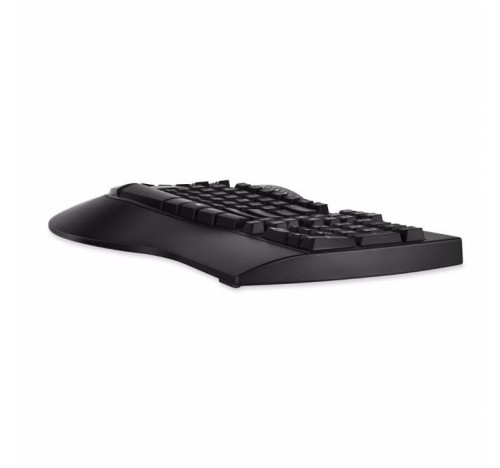 Klawiatura przewodowa Perixx PERIBOARD-512 Classic Ergonomic, czarna - 1405854