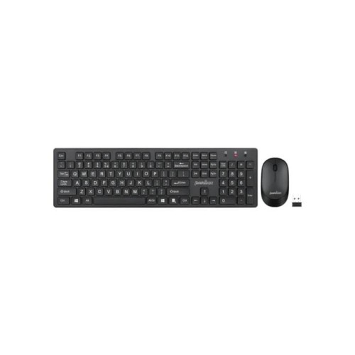 Zestaw bezprzewodowy klawiatura+mysz Perixx PERIDUO-717 czarny - 1405908
